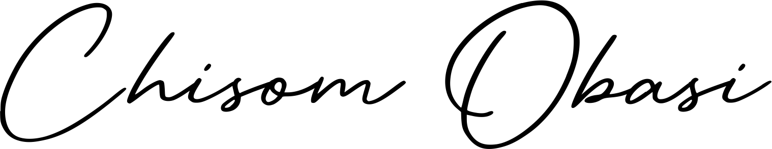 Chisom Obasi's signature